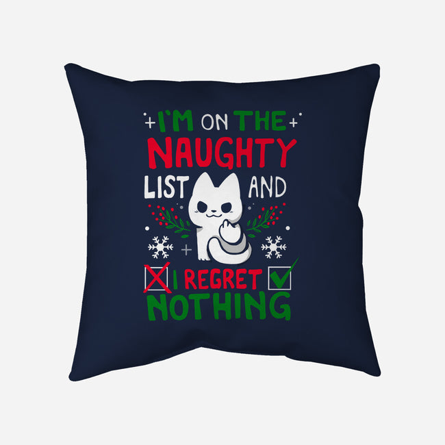 And I Regret Nothing-None-Removable Cover w Insert-Throw Pillow-Vallina84