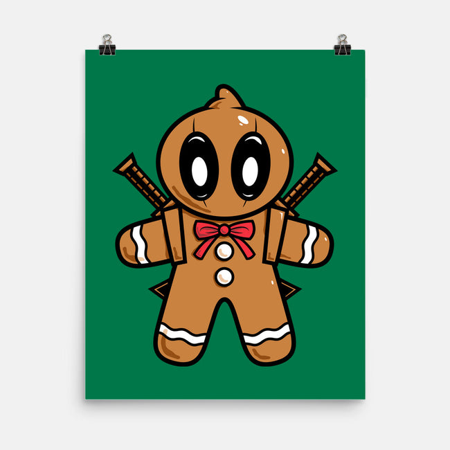 Gingerbread Pool-None-Matte-Poster-krisren28