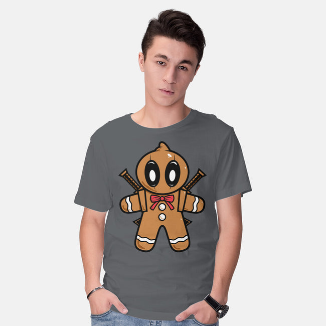 Gingerbread Pool-Mens-Basic-Tee-krisren28