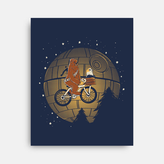 Extraterrestrial Chewy-None-Stretched-Canvas-yumie