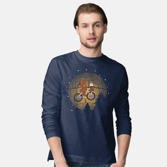 Extraterrestrial Chewy-Mens-Long Sleeved-Tee-yumie