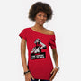 Deadpooltrooper-Womens-Off Shoulder-Tee-yumie