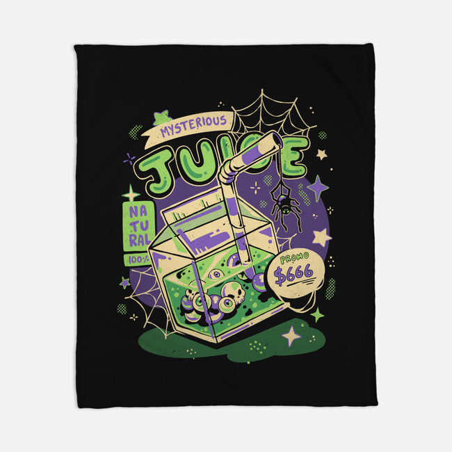 Mysterious Juice-None-Fleece-Blanket-yumie