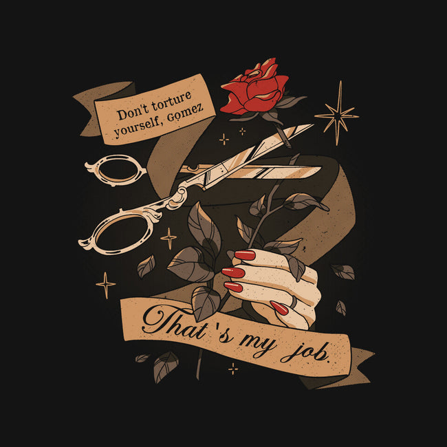 Don't Torture Yourself Gomez-Unisex-Pullover-Sweatshirt-yumie