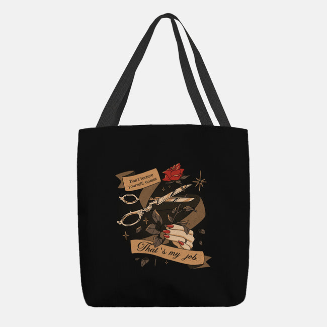 Don't Torture Yourself Gomez-None-Basic Tote-Bag-yumie