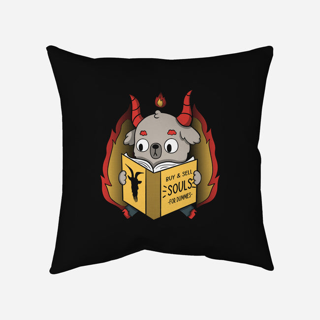 Buying Souls-None-Removable Cover w Insert-Throw Pillow-yumie