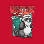 Naughty And Nice Santa-Womens-Fitted-Tee-palmstreet