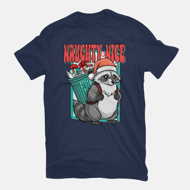 Naughty And Nice Santa-Youth-Basic-Tee-palmstreet