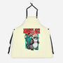 Naughty And Nice Santa-Unisex-Kitchen-Apron-palmstreet