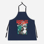 Naughty And Nice Santa-Unisex-Kitchen-Apron-palmstreet