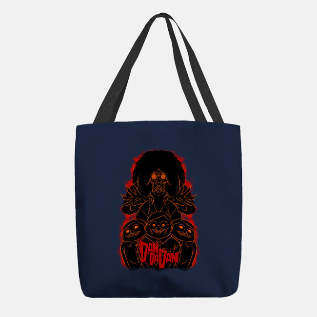 Granny X Alien-None-Basic Tote-Bag-spoilerinc