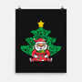 Doodle Claus-None-Matte-Poster-krisren28