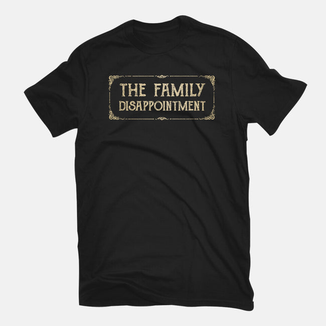 The Family Disappointment-Womens-Fitted-Tee-kg07