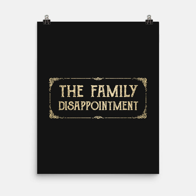 The Family Disappointment-None-Matte-Poster-kg07