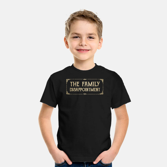 The Family Disappointment-Youth-Basic-Tee-kg07