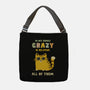 Crazy Is Relative-None-Adjustable Tote-Bag-kg07