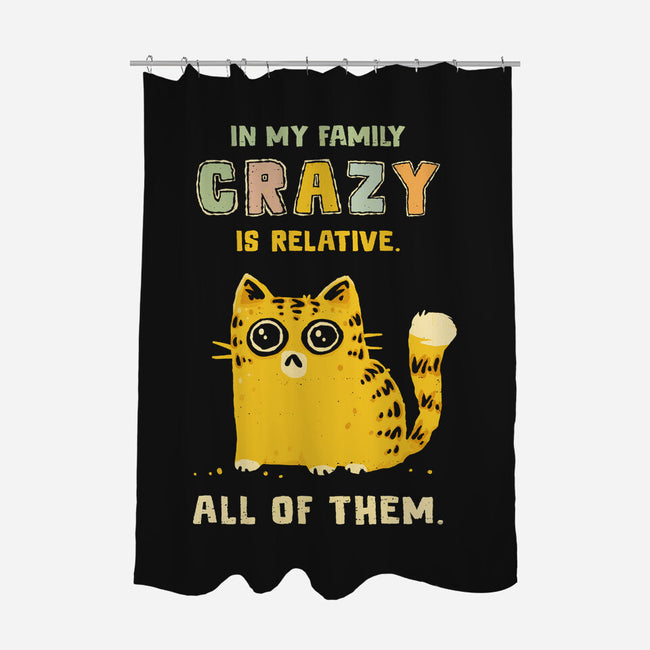 Crazy Is Relative-None-Polyester-Shower Curtain-kg07