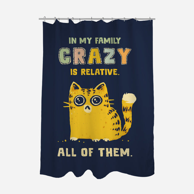 Crazy Is Relative-None-Polyester-Shower Curtain-kg07