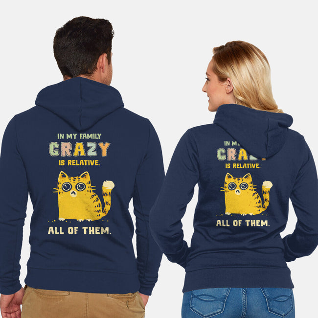 Crazy Is Relative-Unisex-Zip-Up-Sweatshirt-kg07