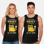 Crazy Is Relative-Unisex-Basic-Tank-kg07