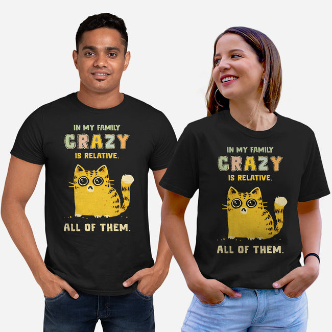 Crazy Is Relative-Unisex-Basic-Tee-kg07