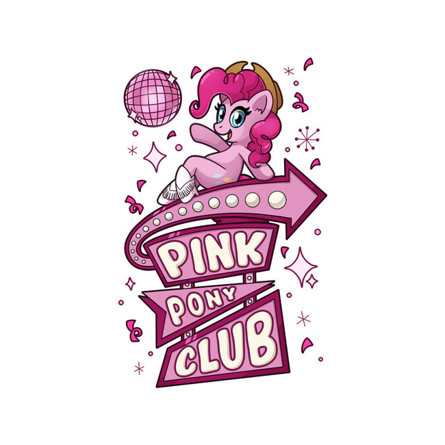 Pinkie Pony Club-None-Removable Cover w Insert-Throw Pillow-ChristaDoodles