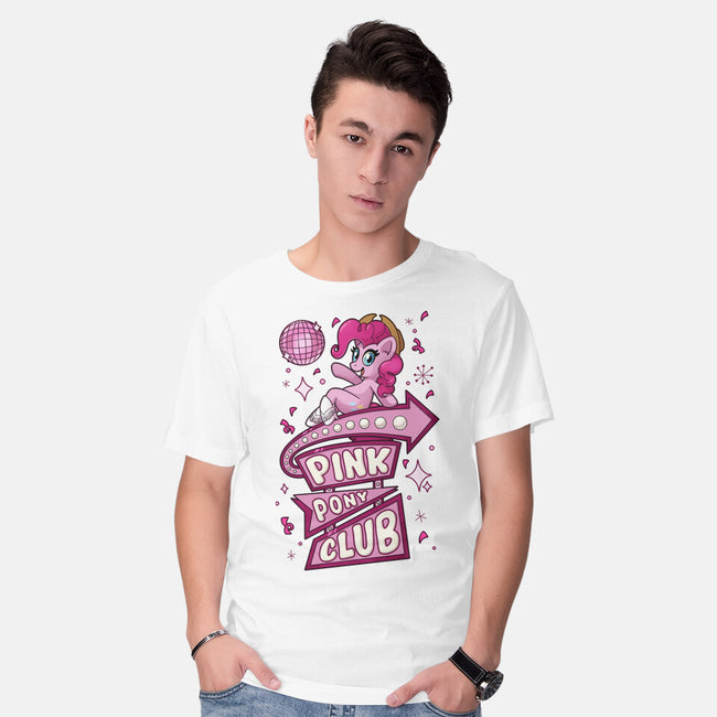 Pinkie Pony Club-Mens-Basic-Tee-ChristaDoodles