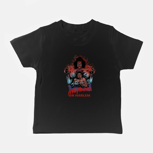 A Nightmare On Harlem-Baby-Basic-Tee-zascanauta