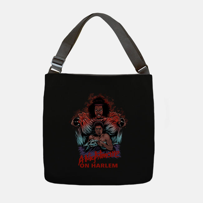 A Nightmare On Harlem-None-Adjustable Tote-Bag-zascanauta