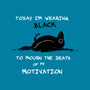Today I'm Wearing Black-Womens-Fitted-Tee-Mattania