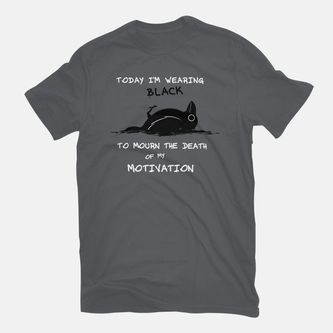 Today I'm Wearing Black-Womens-Fitted-Tee-Mattania