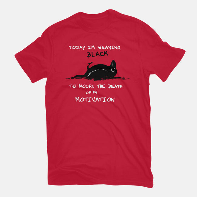 Today I'm Wearing Black-Womens-Fitted-Tee-Mattania
