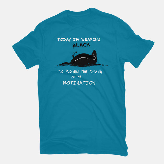 Today I'm Wearing Black-Womens-Fitted-Tee-Mattania