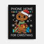 Phone Home For Christmas-None-Stretched-Canvas-Vallina84