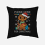 Phone Home For Christmas-None-Removable Cover w Insert-Throw Pillow-Vallina84