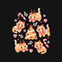 Gingerbread Cats-None-Adjustable Tote-Bag-NemiMakeit