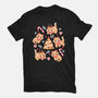 Gingerbread Cats-Mens-Basic-Tee-NemiMakeit