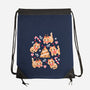 Gingerbread Cats-None-Drawstring-Bag-NemiMakeit