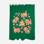 Gingerbread Cats-None-Polyester-Shower Curtain-NemiMakeit