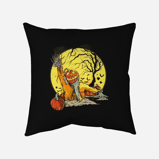 Halloween Rise-None-Removable Cover w Insert-Throw Pillow-Green Devil