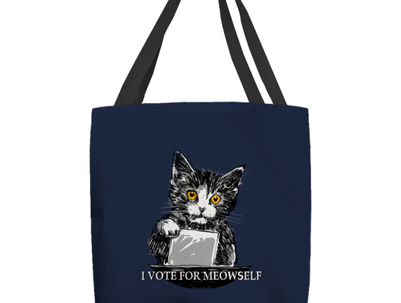 I Vote For Meowself