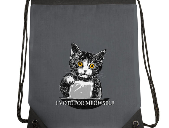 I Vote For Meowself