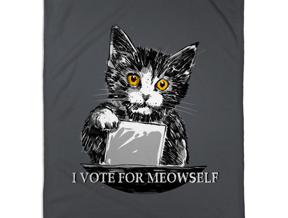 I Vote For Meowself