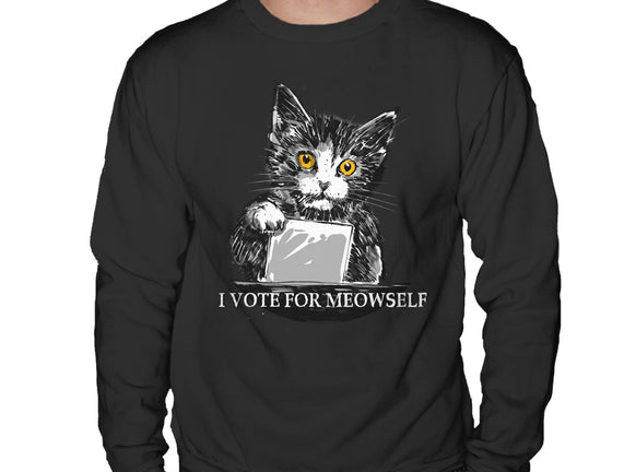 I Vote For Meowself