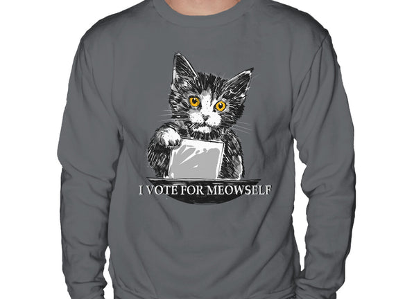 I Vote For Meowself