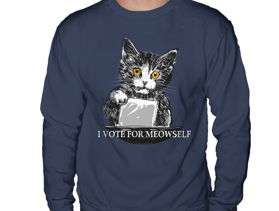 I Vote For Meowself