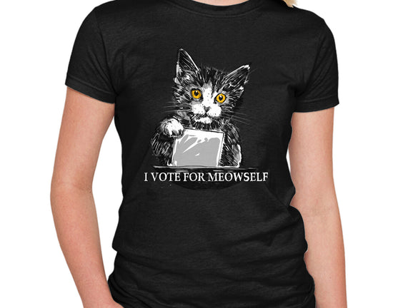 I Vote For Meowself