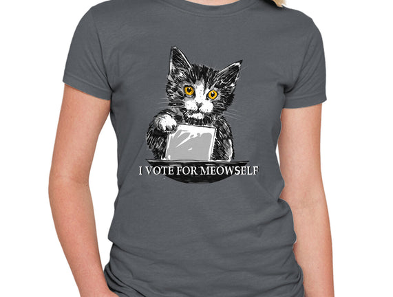 I Vote For Meowself