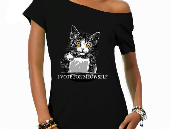 I Vote For Meowself