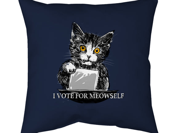 I Vote For Meowself